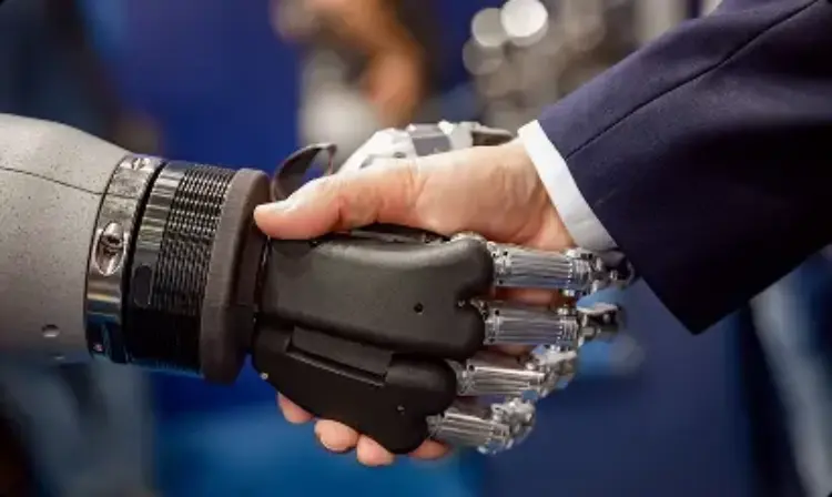 Human and AI collaboration